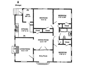 english cottage floor plan