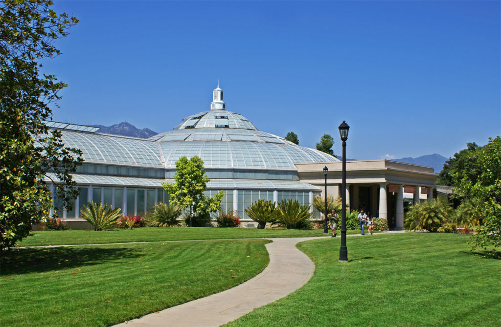 Huntington library and gardens conservatory