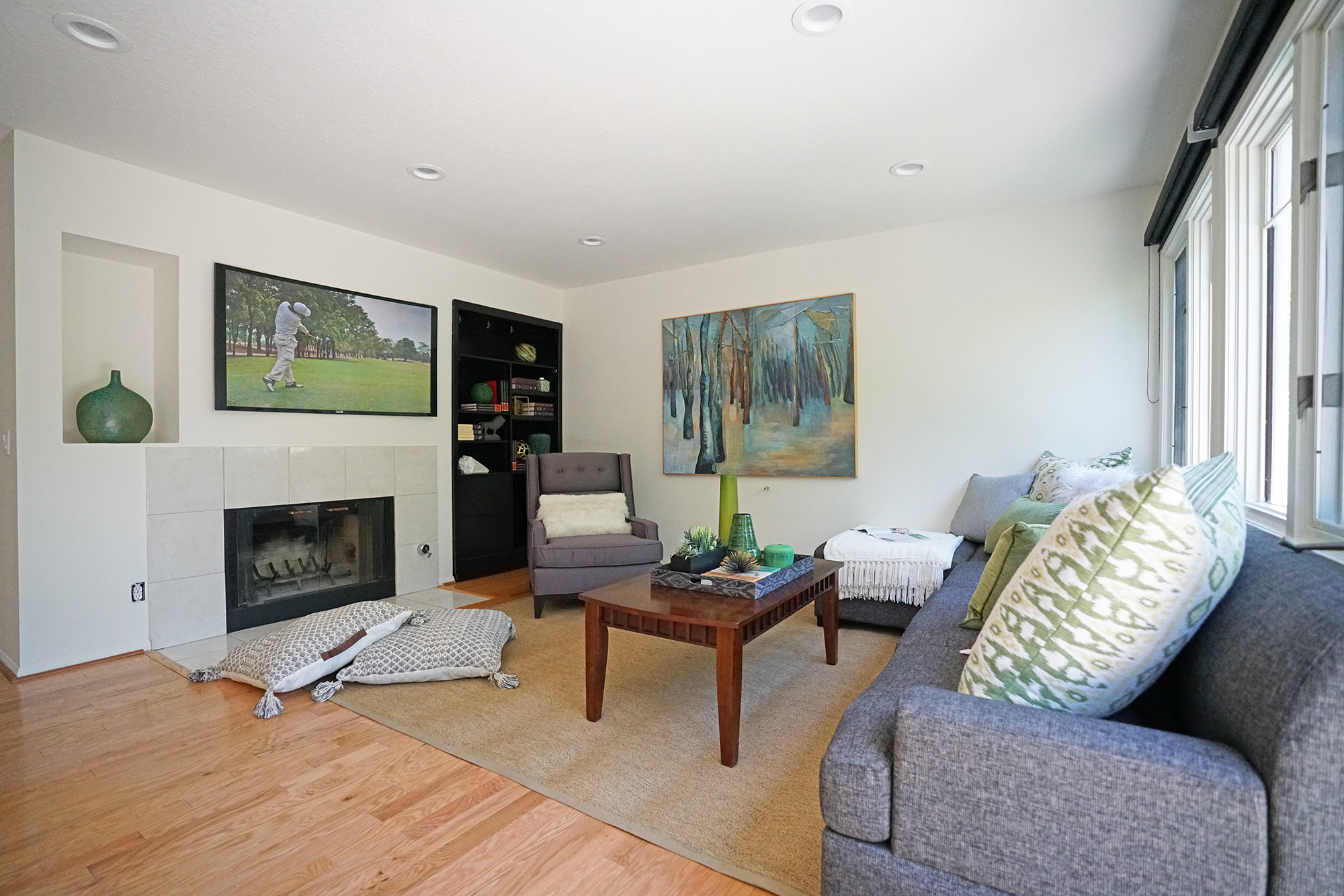 Pasadena Homes for Sale-Family Room a